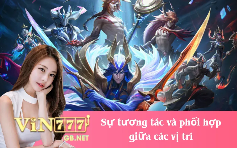 Sự tương tác và phối hợp giữa các vị trí